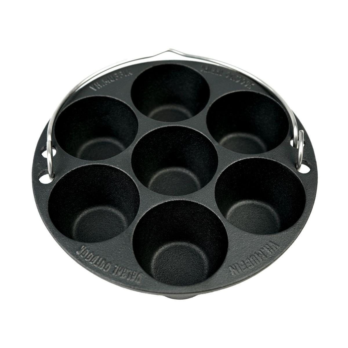 valhal bbq accessoire muffinpan voor 7 stuks