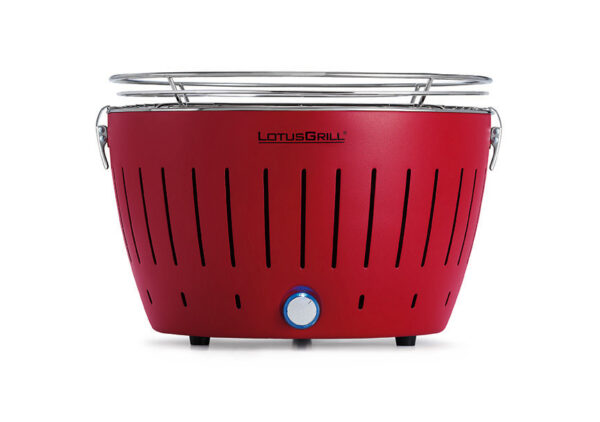 lotusgrill classic tafelbarbecue Ø350mm rood