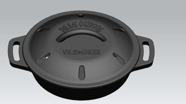 valhal bbq accessoire rookbox gietijzer Ã¸ 17 cm